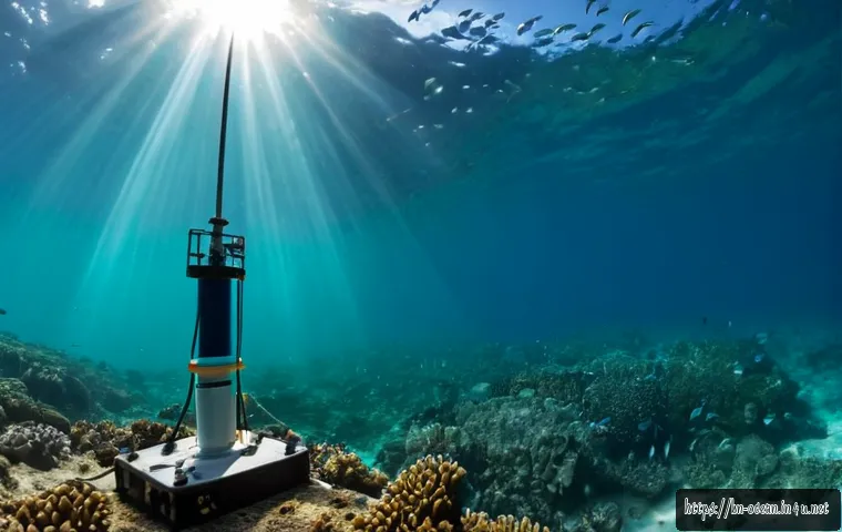 Home 17 수중 환경 모니터링 시스템 - Photorealistic underwater environmental monitoring system in a clear tropical coastal reef, a rugged...